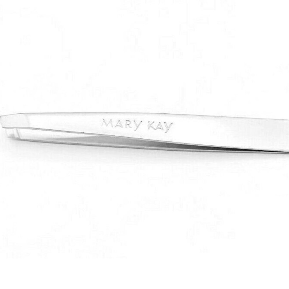 Lot of 2 Mary Kay Premium Slant Tip Tweezers - Picture 3 of 3